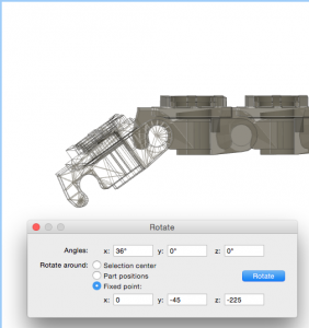 First tread rotated.